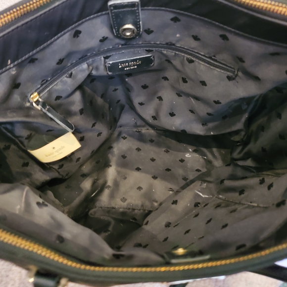 Kate Spade Black Nylon Tote with Leather Handles - Picture 8 of 8